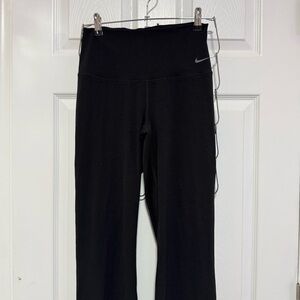 Nike Womens Black Active Leggings-Flared Yoga Pants